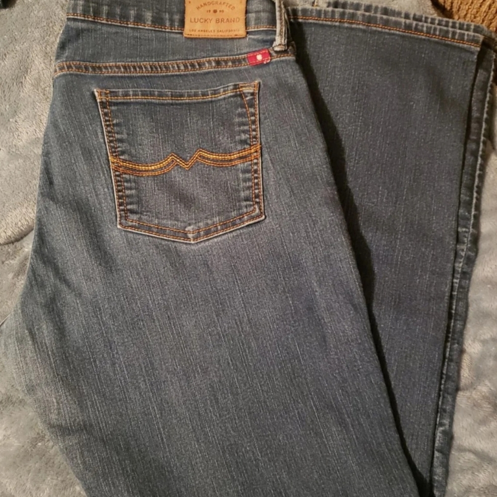 Lucky Sweet N Straight Jeans size 10